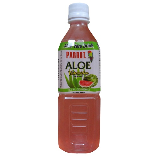 Parrot Aloe Drink 16.9oz W-Watermelon-wholesale Parrot Aloe Drink 16.9oz W-Watermelon-wholesale