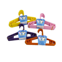 Baby Hangers 10pc Asst Clrs-wholesale