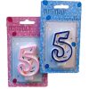 Numeric Birthday Candle #5-wholesale