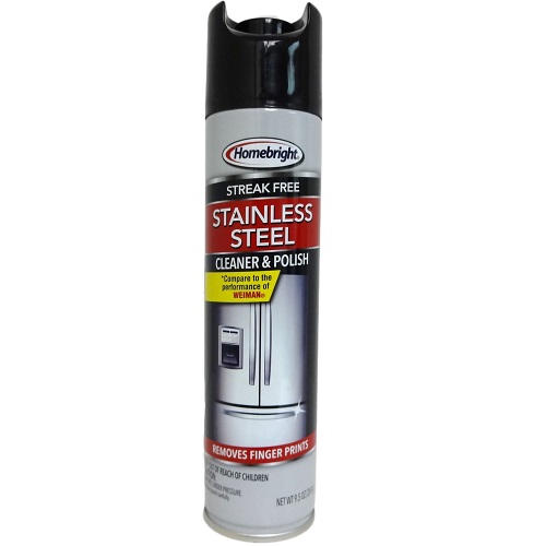Homebright Stainless Steel Cleaner 9.5oz-wholesale