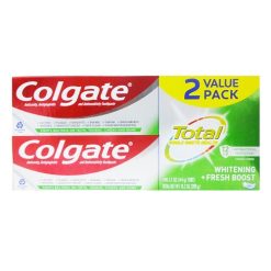 Colgate Total 2pk 10.2oz Fresh Boost-wholesale