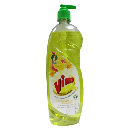 Vim Dish Liq W-Pump 25.4oz Lemon-wholesale