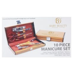 Manicure Set 10pc W-Case-wholesale