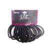 Hair Elastic Bands 20pc Black-wholesale