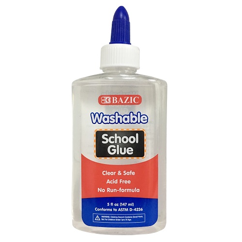 Washable School Glue 5oz Clear-wholesale Washable School Glue 5oz Clear-wholesale