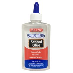 Washable School Glue 5oz Clear-wholesale