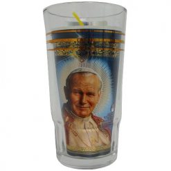 Candle Cup Juan Pablo II White
