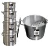 Stock Pots 5pc Alum 20 24 32 40 52qt-wholesale