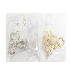 Hair Metal Clips Smll Gold & Silver-wholesale