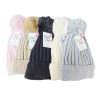 Claire Ladies Pom Pom Hat Asst-wholesale Claire Ladies Pom Pom Hat Asst-wholesale