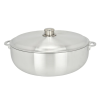 Aluminum Pot W-Lid 9qt-wholesale