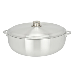 Aluminum Pot W-Lid 9qt-wholesale