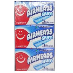 Airheads Gum 14ct Blue Raspberry-wholesale
