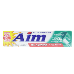 Aim Toothpaste 5.5oz Fresh Mint Gel-wholesale