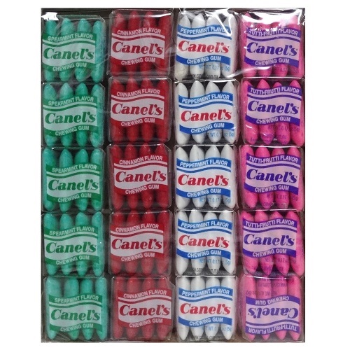 Canels Gum 4pc 20ct Display Asst-wholesale Canels Gum 4pc 20ct Display Asst-wholesale