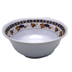Melamine Bowl 8in Grape Design-wholesale