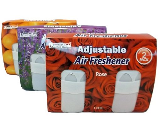 Air Freshener 2pc Adjustable Asst Scents