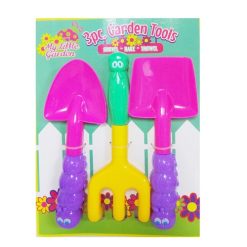 Toy Garden Tools 3pc Asst-wholesale