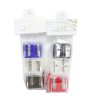 Pencil Sharpener 3pk Asst Clrs-wholesale