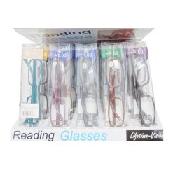 Reading Glasses W-Case Asst Disp-wholesale