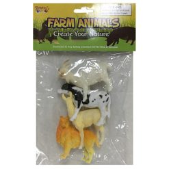 Toy Farm Animals 3pc Asst-wholesale