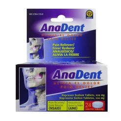 Anadent Tablets 24ct Pain & Fever Relief-wholesale