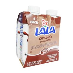 Lala UHT Chocolate Milk 8oz 4pk-wholesale