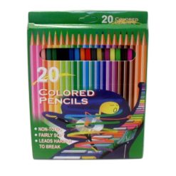 Colored Pencils 20ct-wholesale