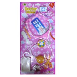 Toy Doctor Play Set Pink-wholesale