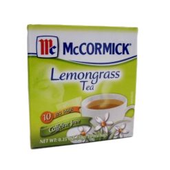 McCormick Tea Bags 10ct Lemon Grass-wholesale