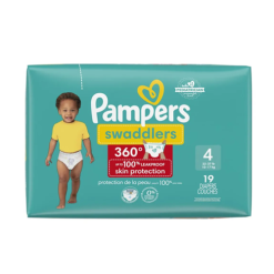 Pampers Diapers #4 19ct Swaddlers-wholesale