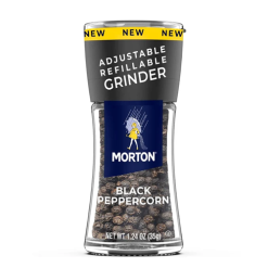 Morton Black Peppercorn Grinder 1.24oz-wholesale