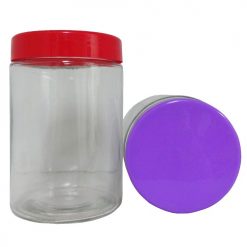 Glass Storage Canister Round