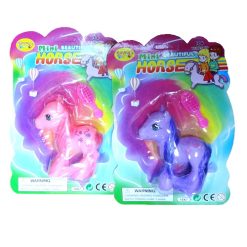 Toy Mini Beautiful Horse Asst Clrs-wholesale