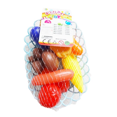 Toy Food Basket 10pc-wholesale