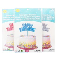 Cake Decoration Happy Birthday Asst Clrs-wholesale