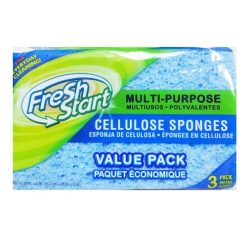 Frest Start Cellulose Sponges 3pk Asst C-wholesale