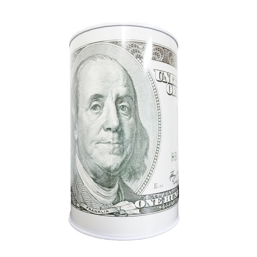 Coin Bank Tin USD 3 X 5in-wholesale Coin Bank Tin USD 3 X 5in-wholesale