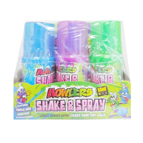 Shake & Spray Sour Candy 2.77oz Asst Flv-wholesale Shake & Spray Sour Candy 2.77oz Asst Flv-wholesale
