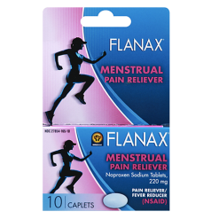 Flanax Menstrual Pain Reliever 10caplets-wholesale