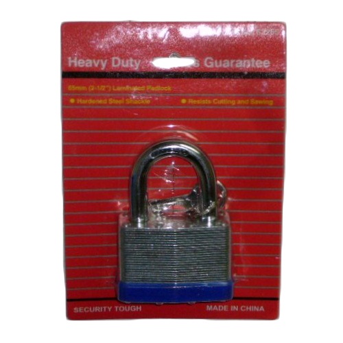 Padlock 65mm 2.5in Laminated Heavy Duty-wholesale Padlock 65mm 2.5in Laminated Heavy Duty-wholesale