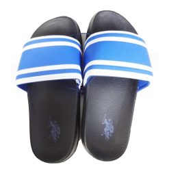 U.S Polo Boy Sandals Black W-Blue 10-11-wholesale