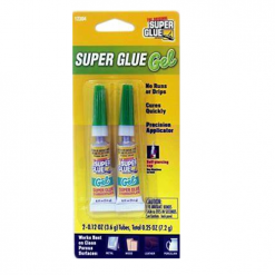 Super Glue Gel 2pk 0.12oz Each-wholesale