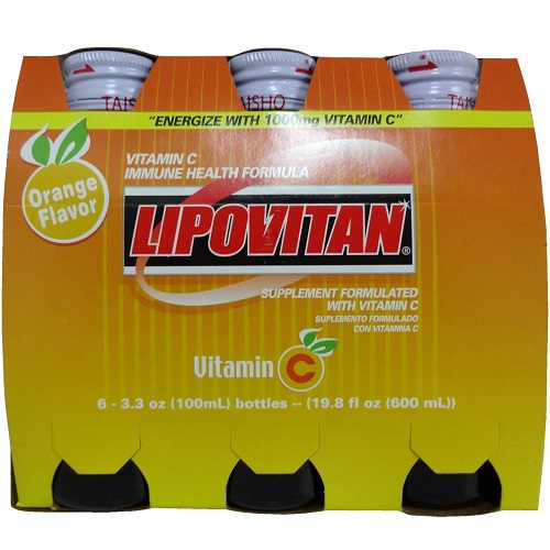 Lipovitan 3.3oz Vitamin C Orange-wholesale Lipovitan 3.3oz Vitamin C Orange-wholesale