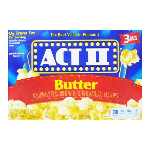 Act II MW Popcorn 3pk Butter-wholesale Act II MW Popcorn 3pk Butter-wholesale