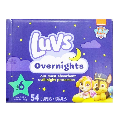 Luvs Diapers #6 54ct Overnights-wholesale Luvs Diapers #6 54ct Overnights-wholesale