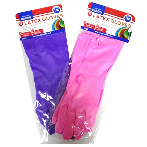 ***Latex Gloves 1pair Lg Asst Clrs-wholesale ***Latex Gloves 1pair Lg Asst Clrs-wholesale
