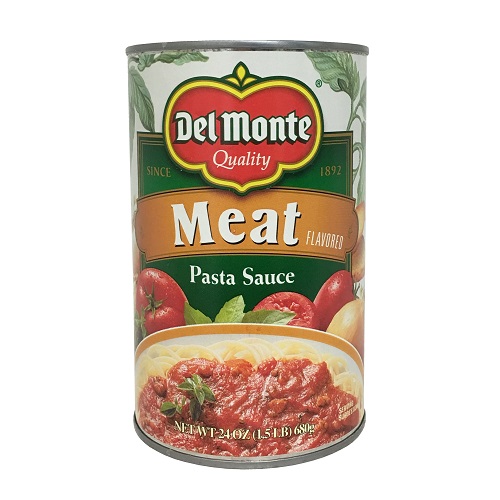 Del Monte Pasta Sauce Meat 24oz