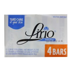 Lirio Bar Soap 4pk 600g Neutro-wholesale