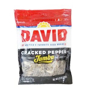 David Jumbo Sunflower Seeds Crack Pepper